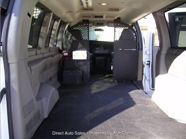 This van was a fleet vehicle for State Farm Insurance. It was ordered with no seats, but with a inverter and small desk so the insurance adjusters could file claims on the road.