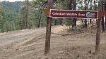 North entrance of Colockum Wildlife Area, primarily used by hunters ... but also by mountain bikers, ATV-ers and wildflower types like myself.  The...