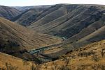 The lower Deschutes River Canyon between Macks Canyon and the Columbia River.