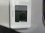 Digital thermostat for heat and air