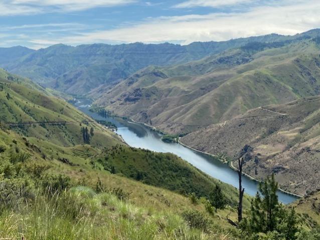 Snake River/Hells Canyon Reservoir from Idaho