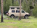 Camp site near Boot Hill - Challis NF