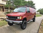 Big Red Ford E350 4x4