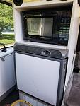 microwave fridge unit