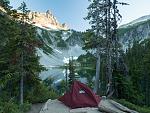 Wonderland Trail (Mt. Rainier NP) campsite