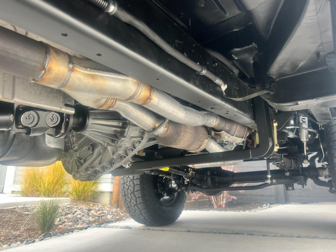 Exhaust Re route for 4x4