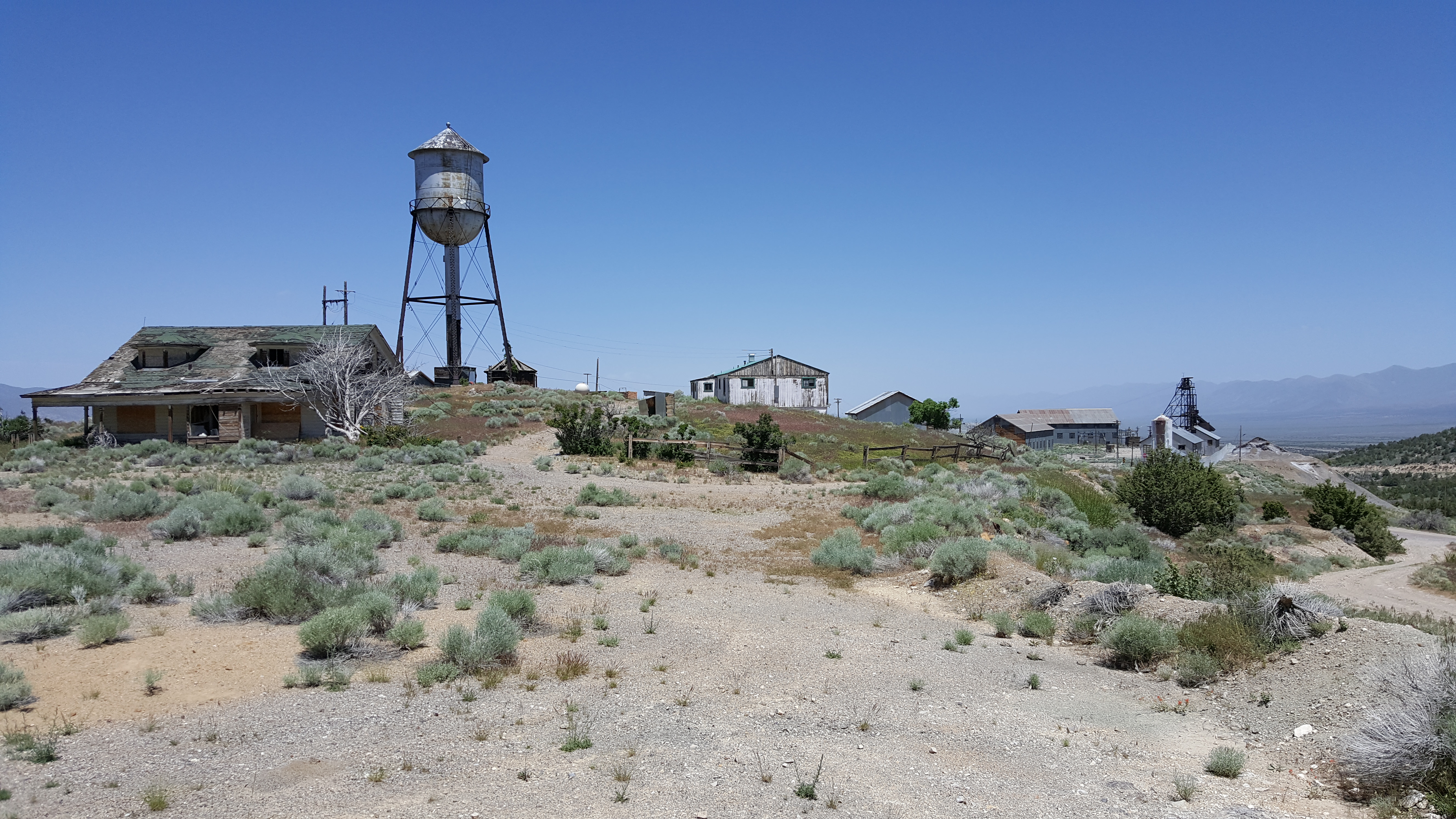 Abandoned mine at Ruby, Nevada