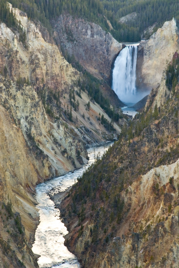 Lower Falls on the Yellowstone River, Yellowstone National Park