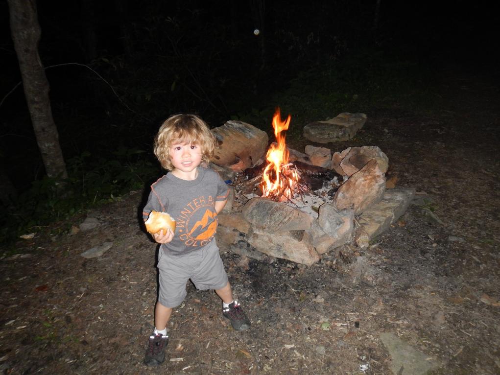 Liam in the Smokies