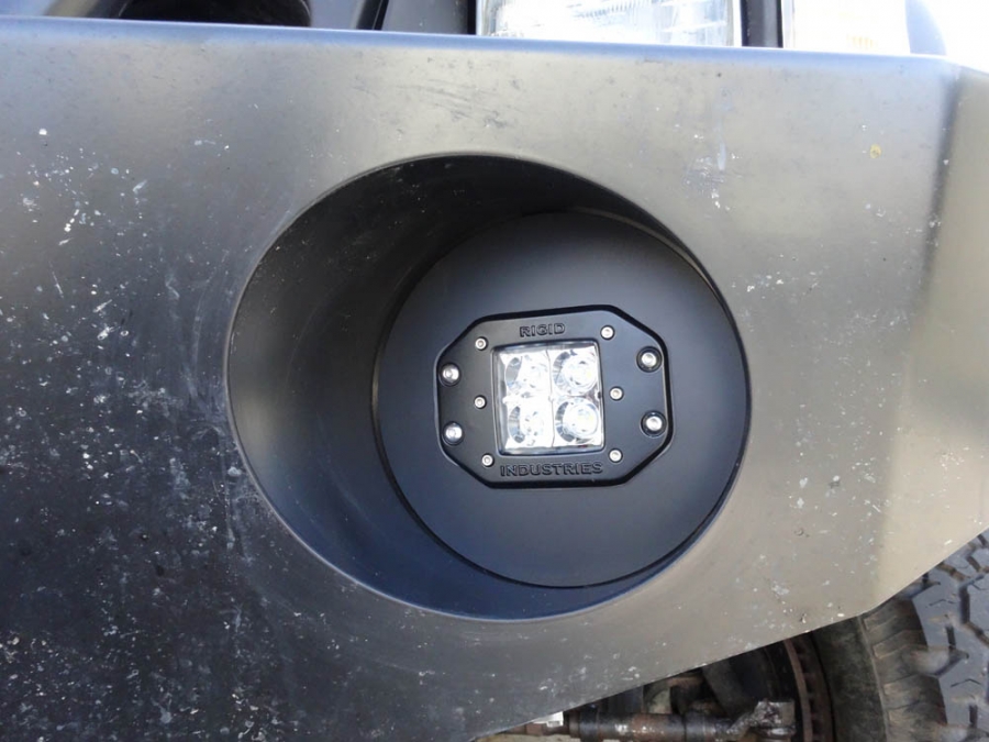 Rigid LEDs in Aluminess Bumper