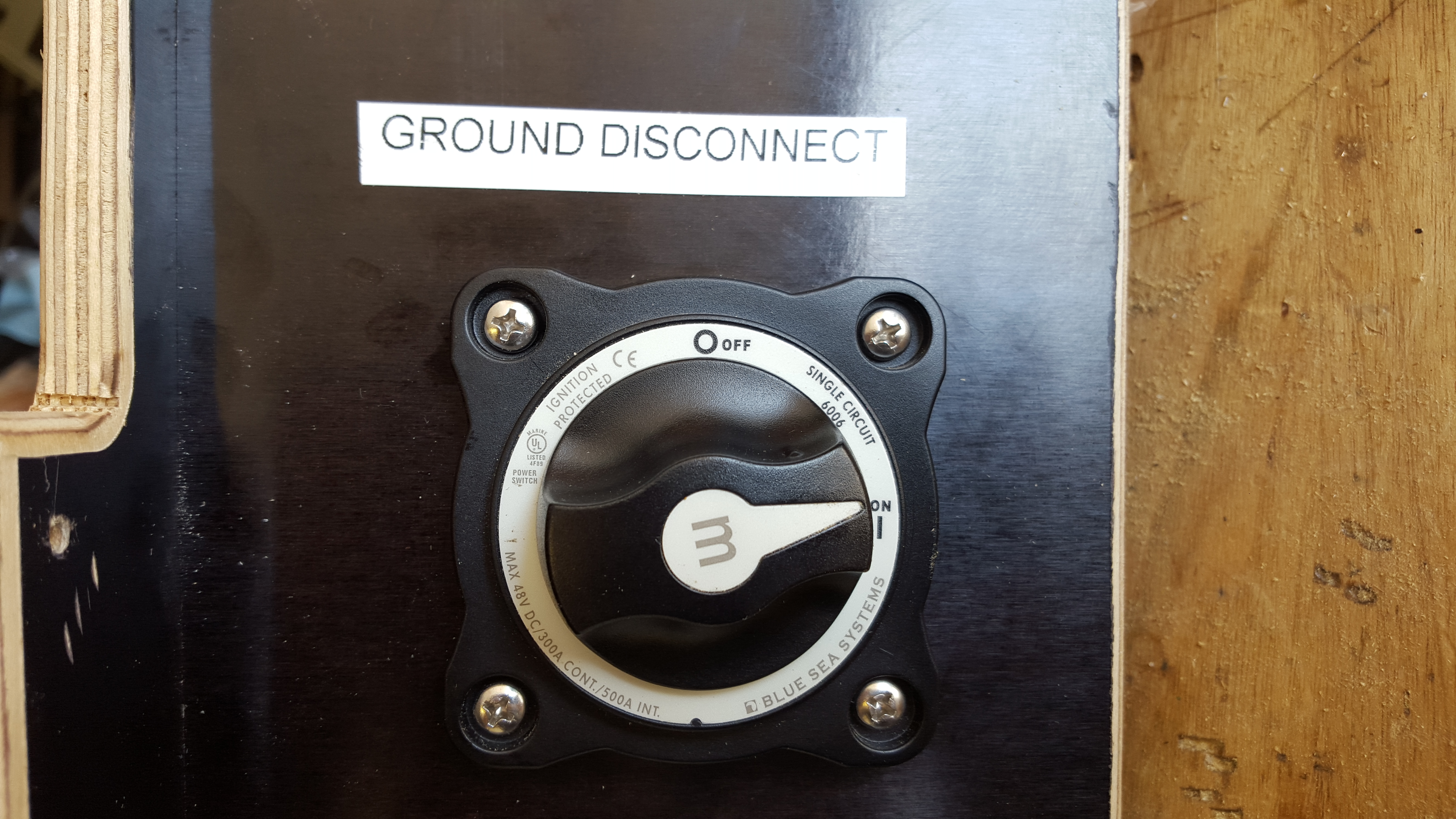 Ground Disconnect