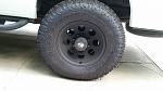 Pro Comp 7069 wheels 17" x 9"  
Toyo Open Country A/T II  LT285/75R E tires