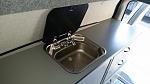 Dometic sink open 
fold down faucet