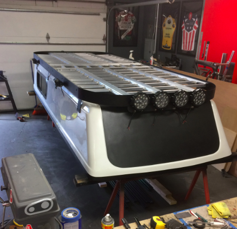24" Grandsport with rack, this top is now part of Colorado Camper Van as a Fixed top option. Contact me direct via PM, or Derek and Amber at CCV 970-699-6000