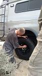 PSI education and tire change expert Al "in the Zone"