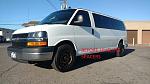 Chevrolet Express Aluminum leveling spacer bEFORE1