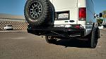 San Felipe rear bumper and tire swing for the ford van