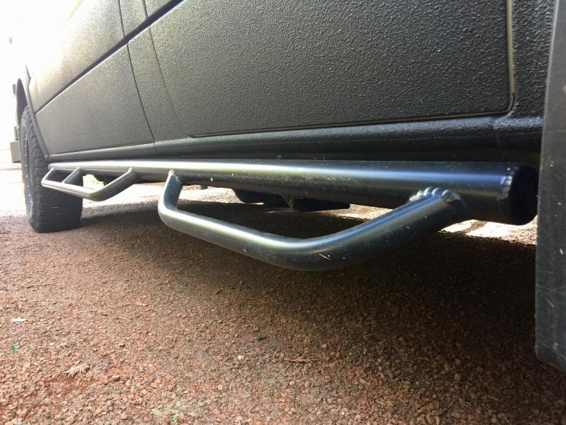 Aluminess Nerf Bar   Passenger's Side
Installed April 2016, removed March 2017