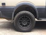 4 Rear Tire Side View with VC Mini Pack and 33 inch Tire at 51k miles