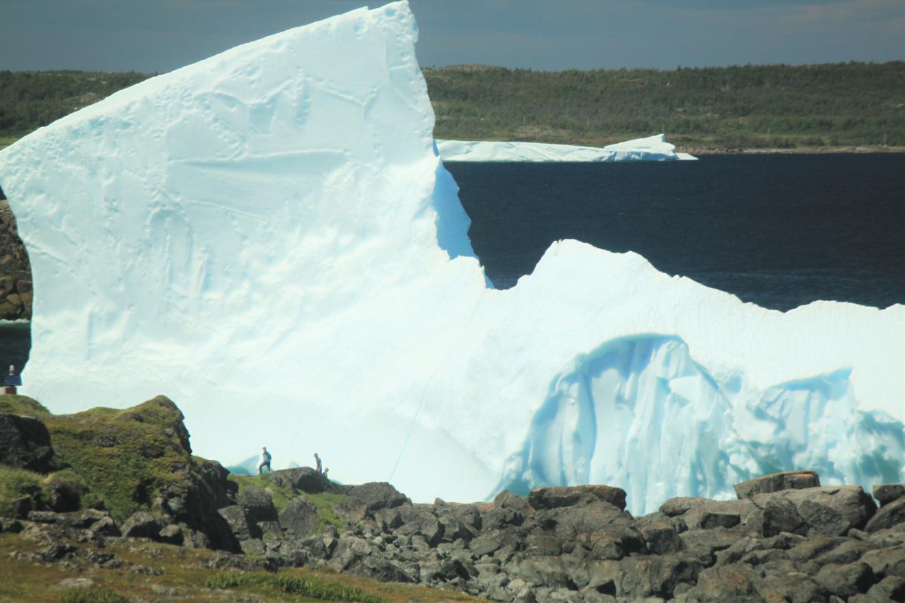 Iceberg at the entrance of St. Anthony Harbor